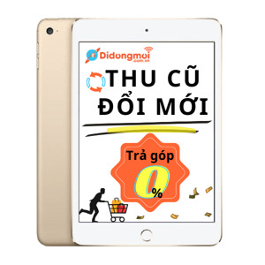 Máy tính bảng iPad mini 4 Retina + Cellular - Hàng cũ - 16GB, Wifi + 3G/4G, 7.9 inch