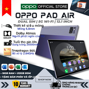 Máy tính bảng Oppo Pad Air 4GB/64GB, 10.36 inch