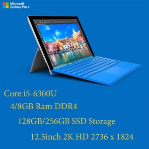 Máy tính bảng Surface Pro 4 -Intel Core i5-6300U, RAM  8Gb, 256GB