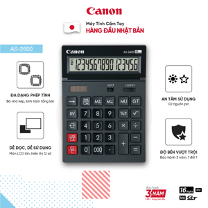 Máy tính bỏ túi Canon AS-2600