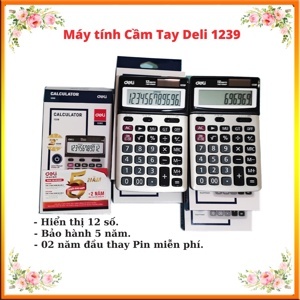 Máy Tính Bỏ Túi Deli 1239