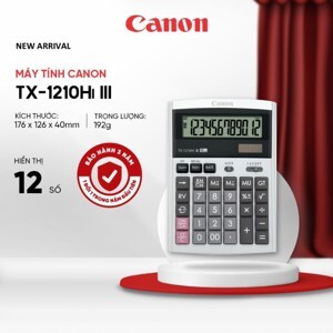 Máy tính bỏ túi Canon TX-1210Hi III