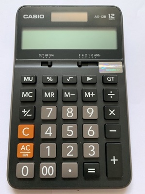 Máy tính Casio AX-12B