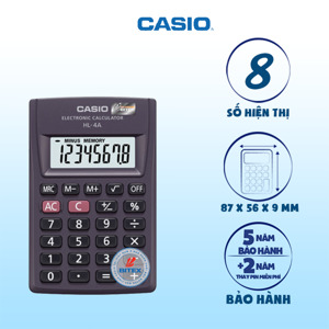 Máy tính casio bỏ túi HL-4A