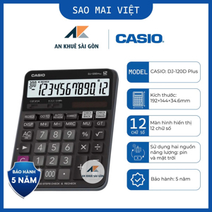 Máy tính Casio DJ120DPLUS (DJ-120D PLUS)
