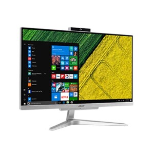 Máy tính để bàn Acer All in one C22-865 DQ.BBRSV.004 - Intel Core i3-8130U, 4GB RAM, HDD 1TB + SSD 128GB, Intel UHD Graphics 620