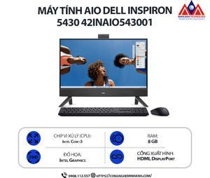 Máy tính để bàn AIO Dell Inspiron 5430 - 42INAIO543001 - Core 3 100U, Ram 8GB, SSD 512GB SSD, 23.8 inch