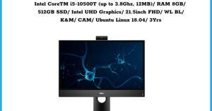 Máy tính để bàn Dell OptiPlex 3280 42AIO328002 - Core i5-10500T, 8GB RAM, 256GB SSD, 21.5inch Full HD