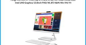 Máy tính để bàn Lenovo IdeaCentre 3 24ITL6 F0G000XDVN - Intel Core i3-1115G4, RAM 8GB, SSD 256GB, Intel UHD Graphics, 23.8 inch