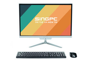 Máy tính để bàn SingPC M19K380-W - Intel Core i3 - 370M/380M/390M, RAM 8GB, SSD 128GB, Intel HD Graphics, 19 inch