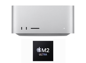 Máy tính để bàn Apple Mac Studio 2023 - Apple M2 Ultra 24-core, RAM 64GB, SSD 1TB, GPU 76-core