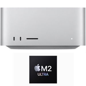 Máy tính để bàn Apple Mac Studio 2023 - Apple M2 Ultra 24-core, RAM 64GB, SSD 1TB, GPU 76-core