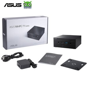 Máy tính để bàn Asus Mini PN62S-B5301MV - Intel Core i5-10210U, 4GB RAM, SSD 256GB, Intel UHD Graphics