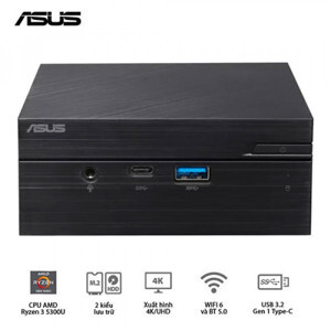 Máy tính để bàn Asus PN51-S1-B-B3200MV - AMD Ryzen 3 5300U, Radeon Vega Graphics