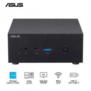 Máy tính để bàn Asus PN63-S1-B-S3001MV - Intel Core i3-1115G4, RAM 64GB, Intel UHD Graphics 620