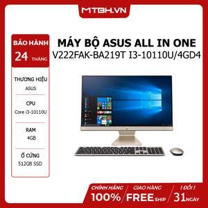 Máy tính để bàn Asus V222FAK-BA219T - Intel Core i3-10110U, 4GB RAM, SSD 512GB, Intel UHD Graphics, 21.5 inch