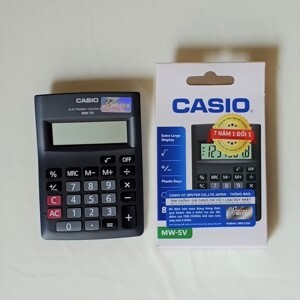 Máy tính Casio MW-5V (BK/WE)
