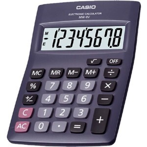 Máy tính Casio MW8V (MW-8VBK/WE)