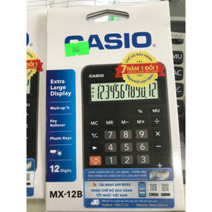 Máy tính để bàn Casio MX - 12B chính hãng