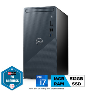 Máy tính để bàn Dell Inspiron 3020 4VGWP7 - Intel core I3 -13100, RAM 16GB, SSD 512GB, Intel UHD Graphics 730