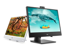 Máy tính để bàn Dell Inspiron All In One 3477B - Intel Core i3-7130U, 4GB RAM, HDD 1TB, Intel HD Graphics 620, 23.8 inch