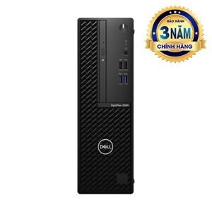 Máy tính để bàn Dell Optiplex 3080SFF 4GSSD3Y - Intel Core i5-10500, 4GB RAM, SSD 256GB, Intel HD Graphics 630