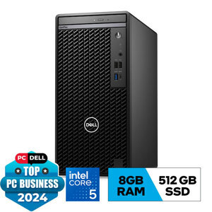 Máy tính để bàn Dell OptiPlex 7020 Tower 71050731 - Intel Core i5-12500, 8GB RAM, SSD 512GB, Intel UHD Graphics 770