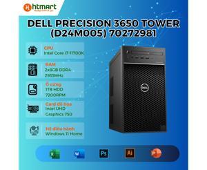 Máy tính để bàn Dell Precision 3650 Tower 70272981 - Intel Core i7-11700K, 16GB RAM , HDD 1TB, Nvidia Quadro P2000 5GB