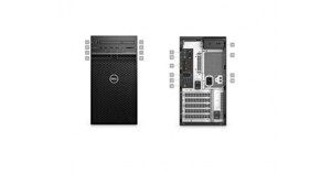 Máy tính để bàn Dell Precision 5820 Tower XCTO 42PT58DW22 - Intel Xeon W-2123, 16GB RAM, HDD 1TB, Nvidia Quadro P620 2GB