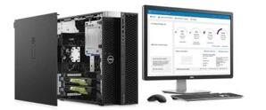 Máy tính để bàn Dell Precision 7820 Tower XCTO Base 42PT78D029 - Intel Xeon Silver 4110, 16GB RAM, HDD 2TB, Nvidia Quadro RTX4000 8GB