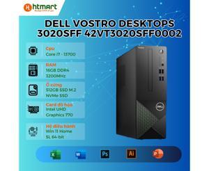 Máy tính để bàn Dell Vostro 3020SFF 42VT3020SFF0002 - Intel Core i7-13700, RAM 16GB, SSD 512GB, Intel UHD Graphics 770