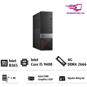 Máy tính để bàn Dell Vostro 3671MT 42VT370059 - Intel Core i5-9400, 4GB RAM, HDD 1TB, Intel UHD Graphics