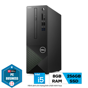 Máy tính để bàn Dell Vostro 3710 STI56800W1 - Intel Core i5-12400, 16GB RAM, SSD 512GB, Intel UHD Graphics 730