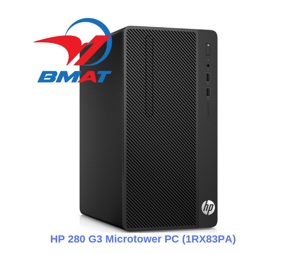 Máy tính để bàn HP 280 G3 Microtower 1RX83PA - Intel  Core i7-6700, RAM 8B, HDD 1TB, Intel HD Graphics