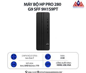 Máy tính để bàn HP 280 Pro G9 SFF 9H1S9PT - Intel core i7-13700, 8GB RAM, SSD 512GB, Intel UHD 770 Graphics