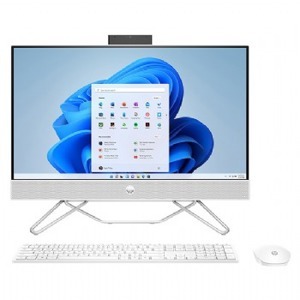 Máy tính để bàn HP AIO 24-cb1011d 6K7G6PA - Intel core i5-1235U, 8GB RAM, SSD 512GB, Intel Iris Xe Graphics, 23.8 inch