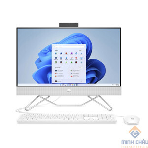 Máy tính để bàn HP AIO 24-cb1024d 7H3Z4PA - Intel Core i5-1235U, 8GB RAM, SSD 512GB, Intel Iris Xe Graphics, 23.8 inch