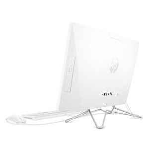Máy tính để bàn HP AIO 24-df0039d 180N9AA - Intel core i3-10100T, 4GB RAM, SSD 512GB, Intel UHD Graphics, 23.8 inch