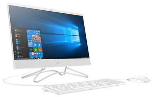 Máy tính để bàn HP All In One 22-c0049d 4LZ22AA - Intel core i3-8100T, 4GB RAM, HDD 1TB, Intel UHD Graphics 630, 21.5 inch