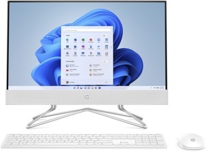 Máy tính để bàn HP All In One 22-df1042d 601L8PA - Intel Core i5-1135G7, 8GB RAM, SSD 256GB, Intel Iris Xe Graphics, 21.5 inch