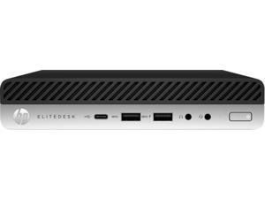 Máy tính để bàn HP EliteDesk 800 G4 Desktop Mini 4SA35PA - Intel Core i5-8500, 8GB RAM, HDD 1TB, Intel UHD Graphics