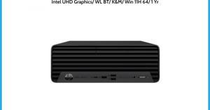 Máy tính để bàn HP Pro 400 G9 SFF 72L11PA - Intel core i5-12500, 8GB RAM, SSD 512GB, Intel UHD Graphics 770