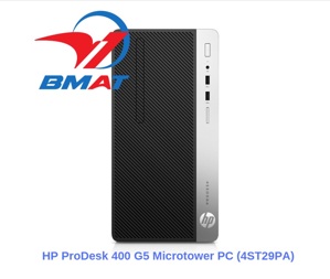 Máy tính để bàn HP ProDesk 400 G5 4ST29PA - Intel Core i5-8500, 4GB RAM, HDD 1TB, Intel UHD Graphics 630