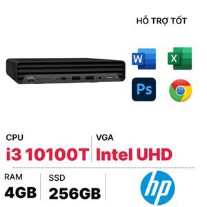 Máy tính để bàn HP ProDesk 400 G6 4V7J2PA Mini - Intel Core i3-10100T, 4GB RAM, SSD 256GB, Intel UHD Graphics