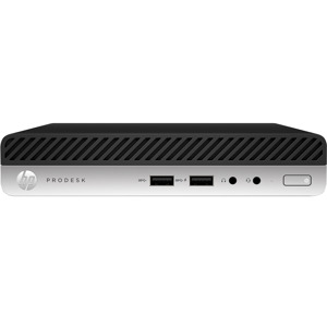 Máy tính để bàn HP ProDesk 400 G5 Mini 7YD00PA - Intel Core i3-9100T, 4GB RAM, SSD 256GB, Intel HD Graphics 630