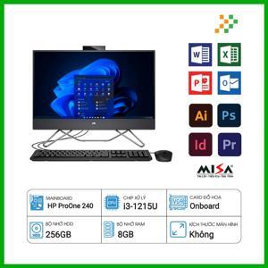 Máy tính để bàn HP ProOne 240 G9 6M3S9PA - Intel Core i3-1215U, 8GB RAM, SSD 256GB, Intel UHD Graphics, 23.8 inch