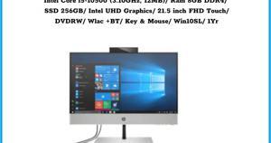 Máy tính để bàn HP ProOne 600 G6 Touch 236B8PA - Intel Core i5-10500, 8GB RAM, SSD 256GB, Intel UHD Graphics 630, 21.5 inch