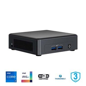 Máy tính để bàn Intel NUC 11 Pro BNUC11TNKV70000 - Intel Core i7-1185G7, Intel Iris Xe Graphics