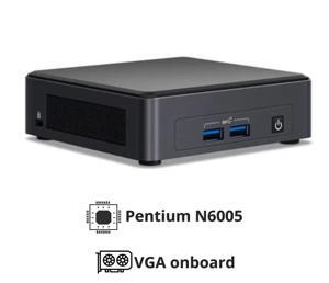 Máy tính để bàn Intel Nuc BNUC11ATKPE0000 - Intel Pentium N6005, Intel Graphics