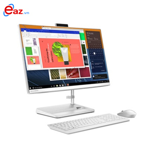 Máy tính để bàn Lenovo IdeaCentre All in One 3 24ITL6 F0G0014DVN - Intel Core i3-1115G4, 4GB RAM, SSD 512GB, Intel Iris Xe Graphics, 23.8 inch